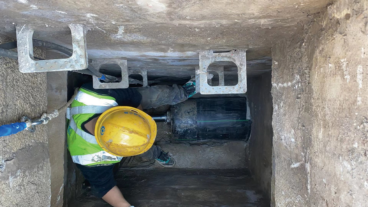 静安HDPE短管内衬法